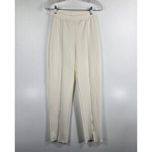 Kelle Leggings Size Small Adult Ivory Color Dancer Pants Slit Front
